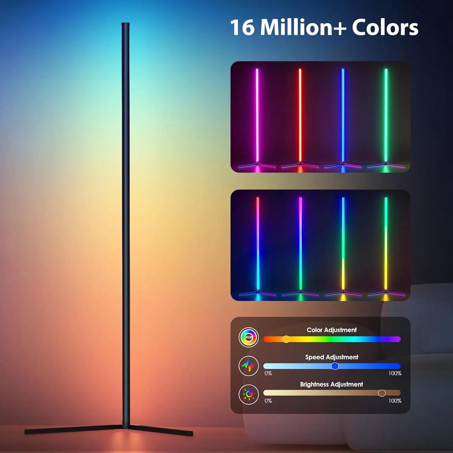 RGB Music Sync Floor Lamp