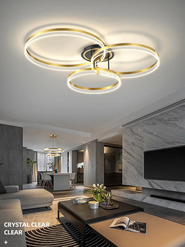 Creative Nordic Luxury Foyer Ceiling Lamp