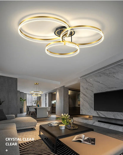 Creative Nordic Luxury Foyer Ceiling Lamp