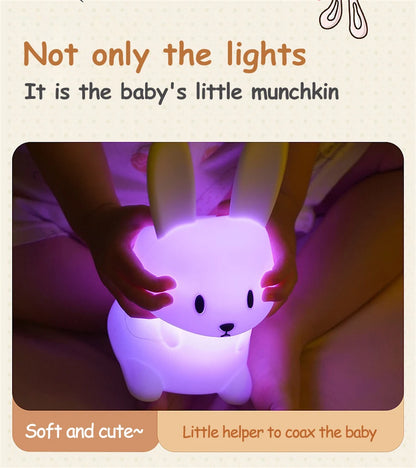 Cute Rabbit LED Night Light