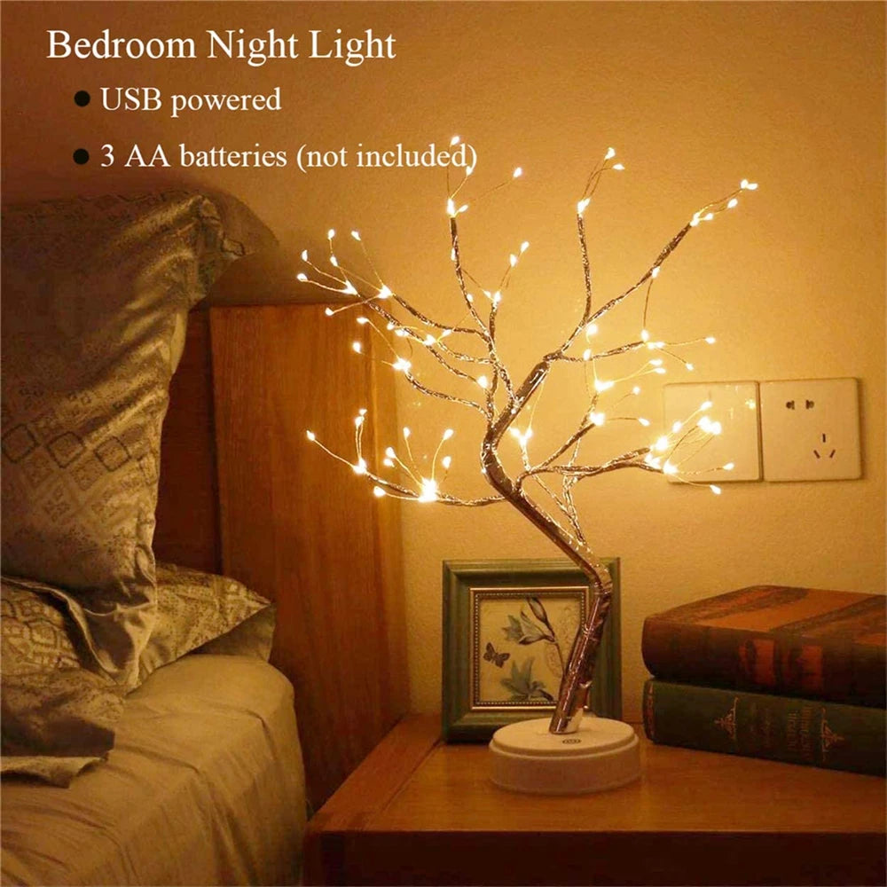 Mini LED Christmas Tree Night Light