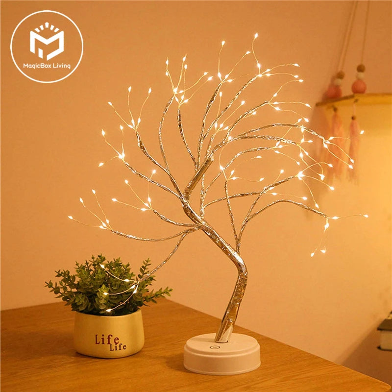 Mini LED Christmas Tree Night Light