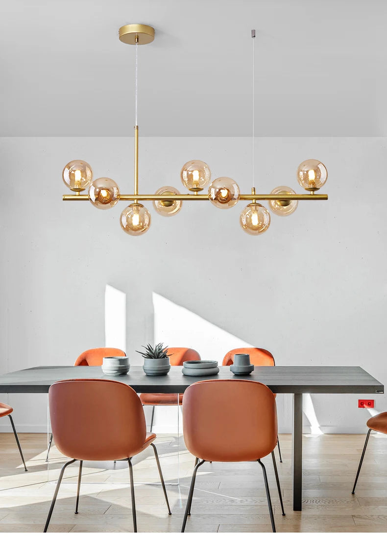 Nordic Gold Pendant Light