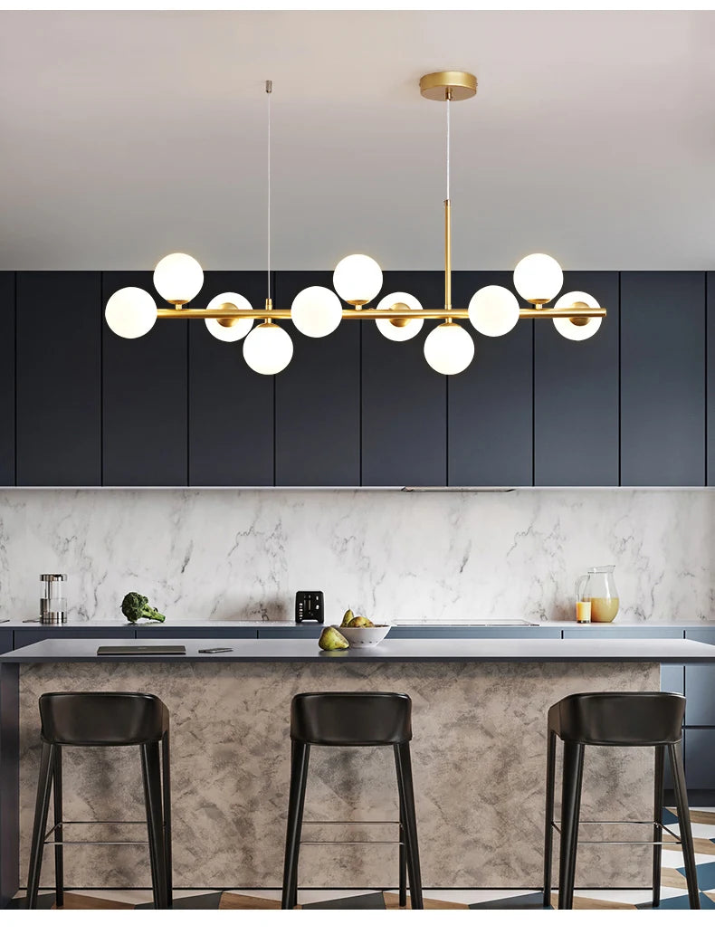 Nordic Gold Pendant Light