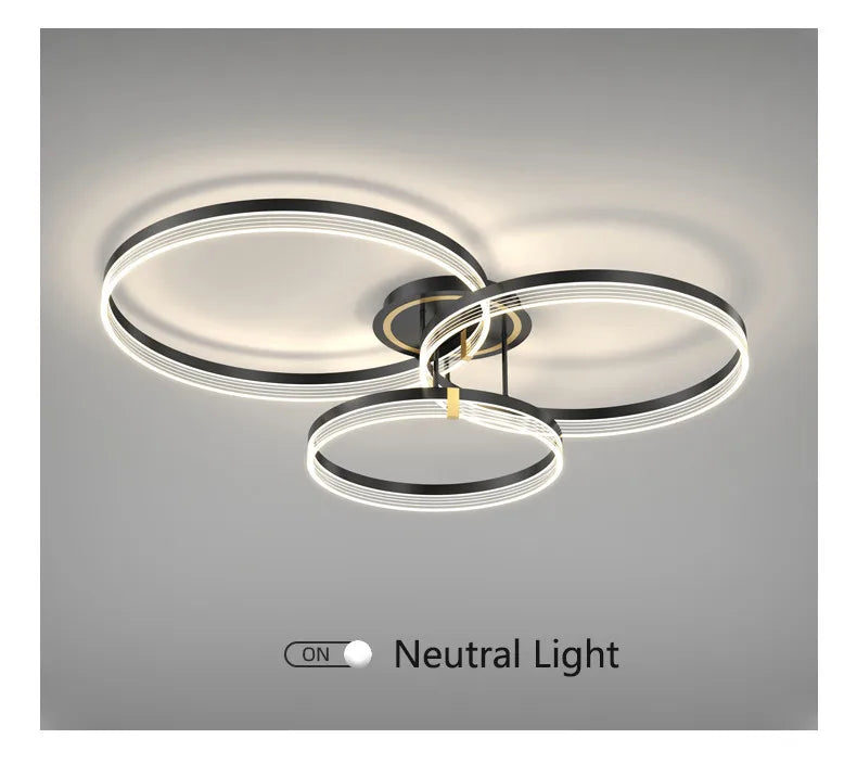 Creative Nordic Luxury Foyer Ceiling Lamp