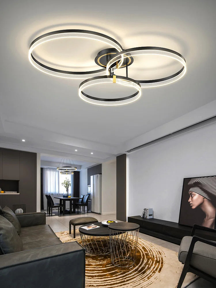 Creative Nordic Luxury Foyer Ceiling Lamp