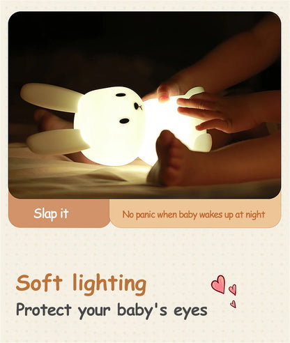 Cute Rabbit LED Night Light