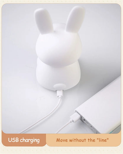 Cute Rabbit LED Night Light