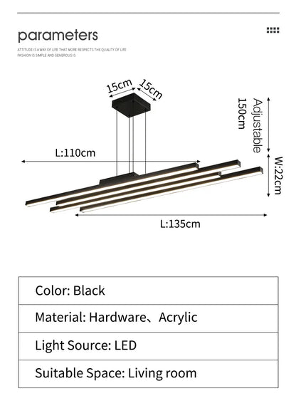 Modern Nordic Chandelier