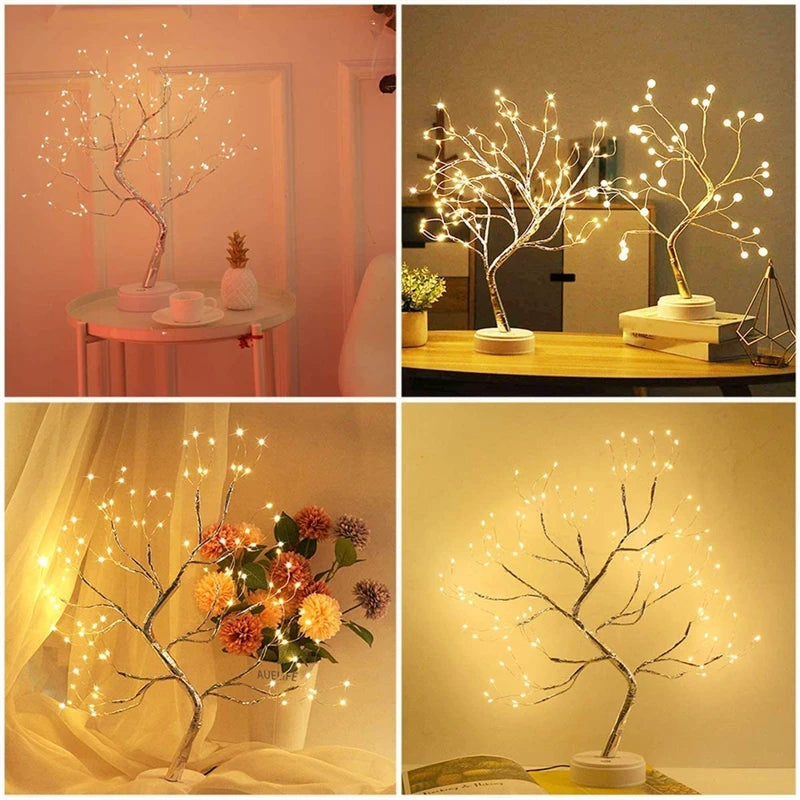 Mini LED Christmas Tree Night Light