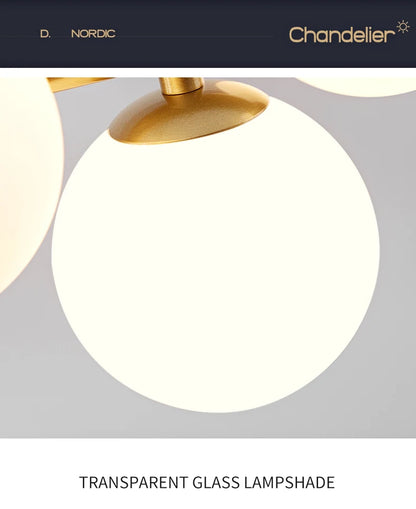 Nordic Gold Pendant Light