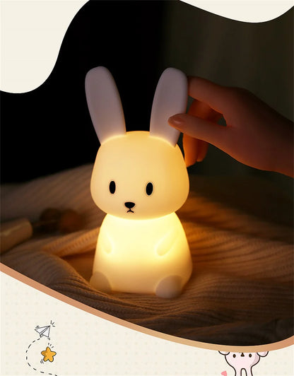 Cute Rabbit LED Night Light