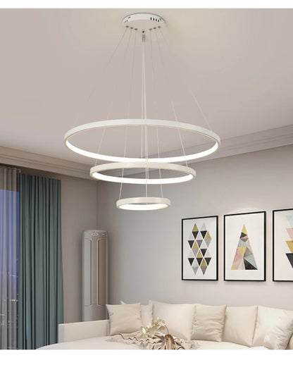 Simple Ring LED Chandelier