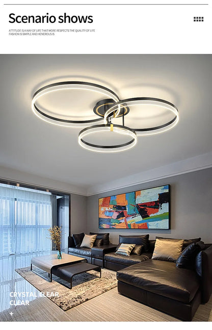 Creative Nordic Luxury Foyer Ceiling Lamp