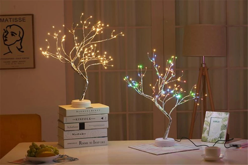 Mini LED Christmas Tree Night Light