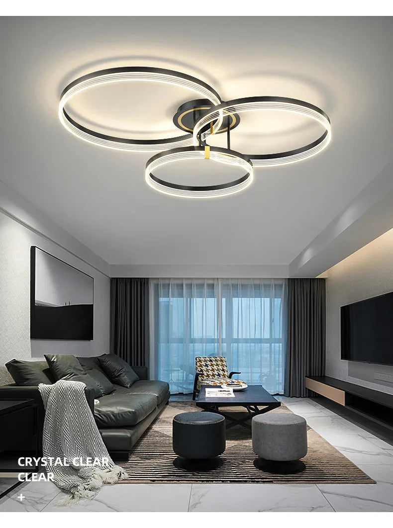 Creative Nordic Luxury Foyer Ceiling Lamp