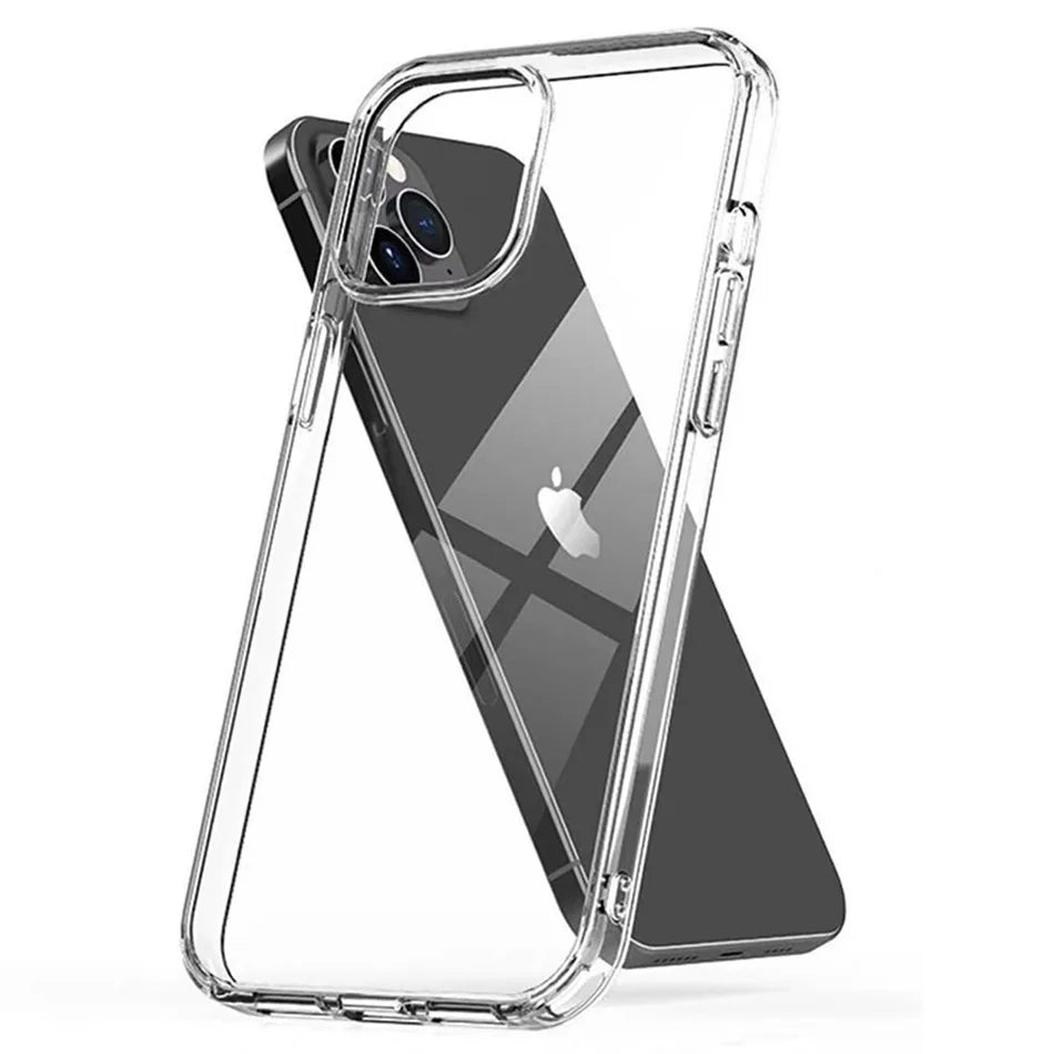 Ultra-Thin Clear Silicone Case for iPhone