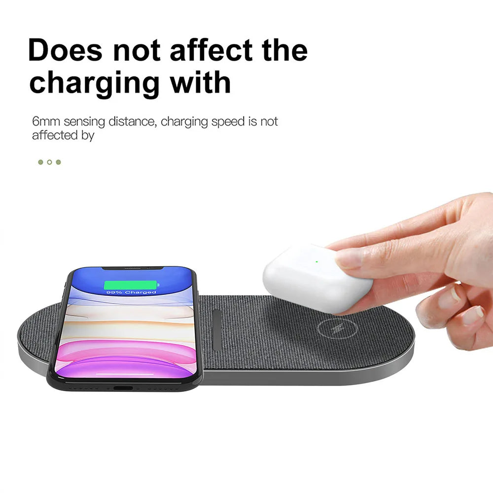 20W Dual Wireless Charger