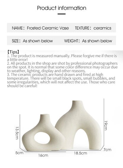 Nordic Chic Vase Set - 2pc