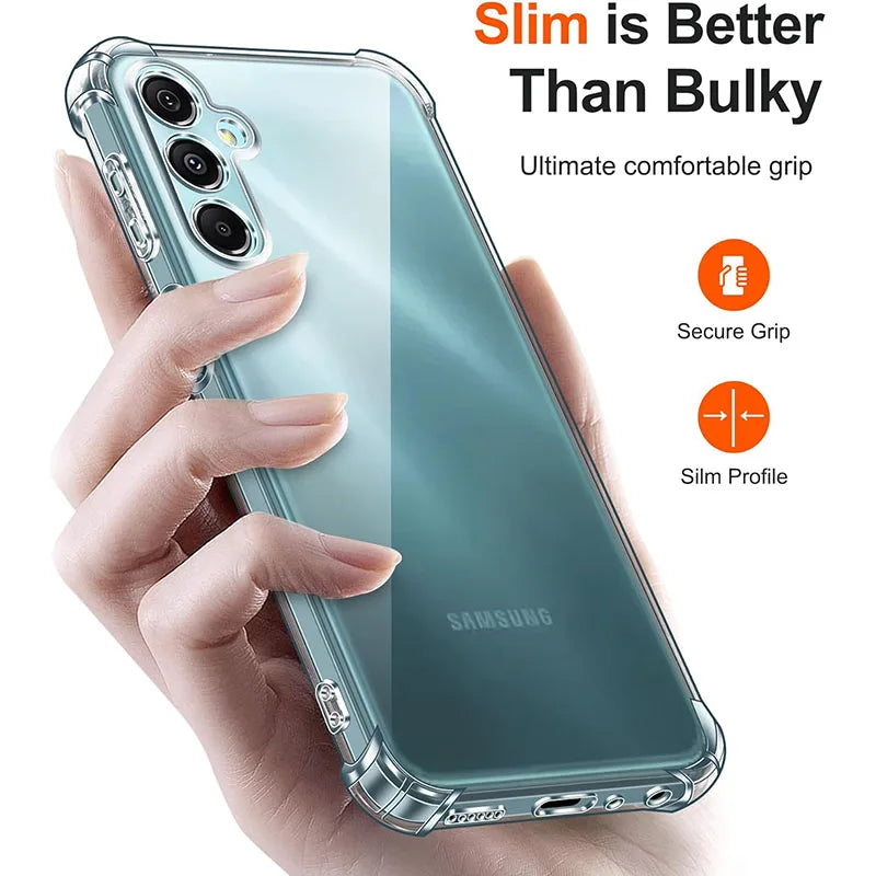 Shockproof Clear Silicone Soft Case