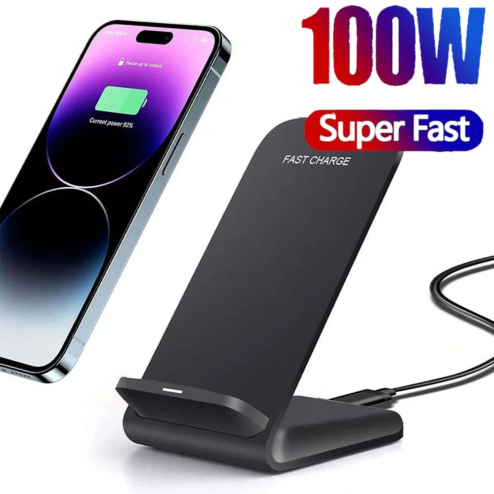 100W Fast Wireless Charging Stand