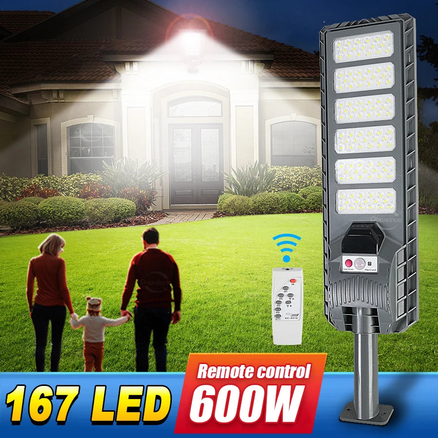 Solar Motion Sensor Light