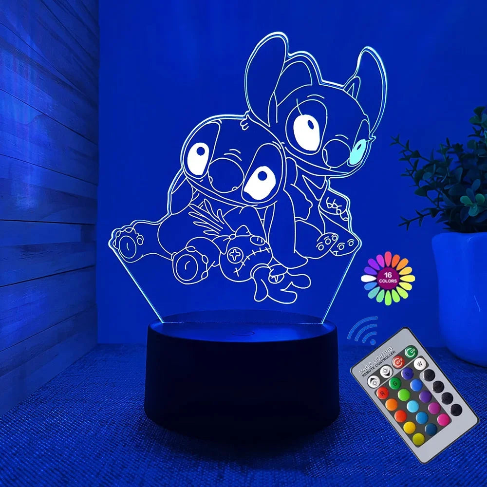 3D Illusion Night Light