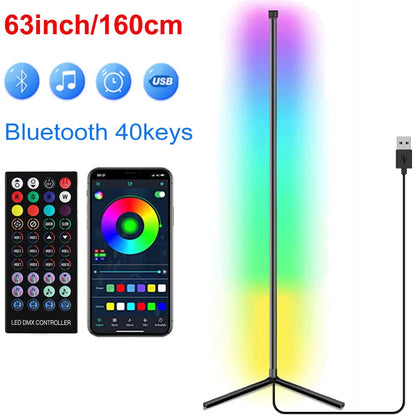 Smart RGB Corner Floor Lamp