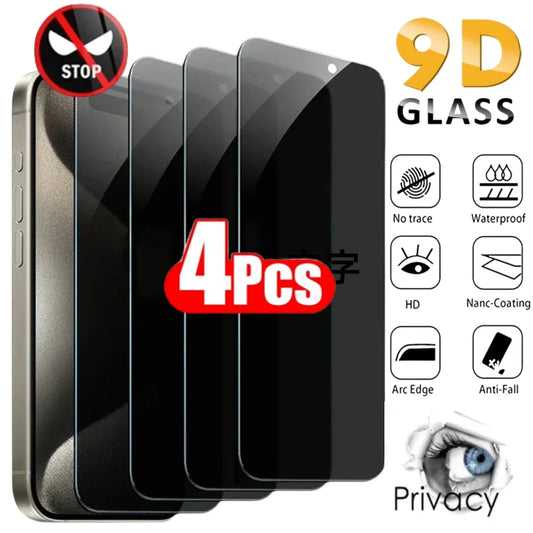 Anti-Spy Tempered Glass Screen Protector