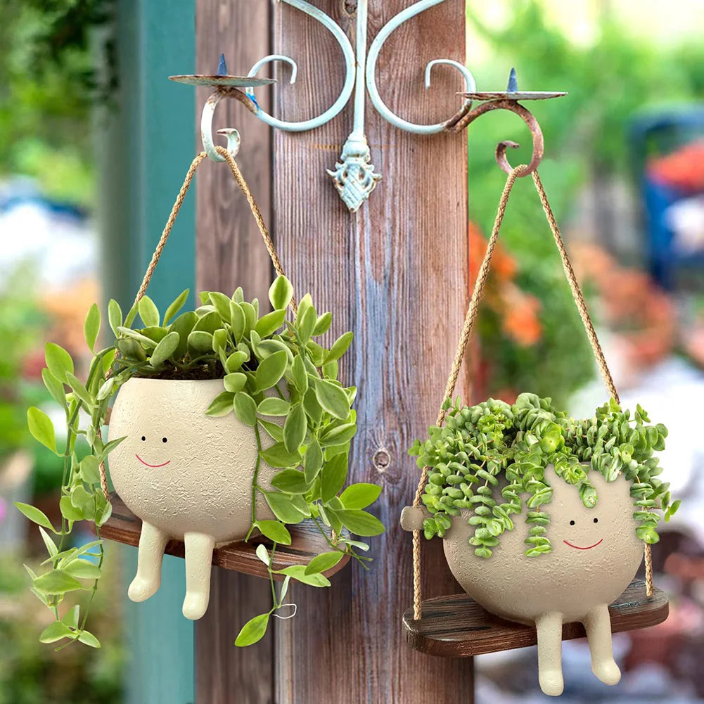 Creative Flower Pot Wall Planter