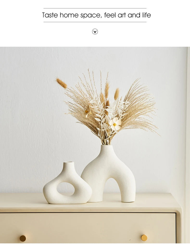 Nordic Chic Vase Set - 2pc