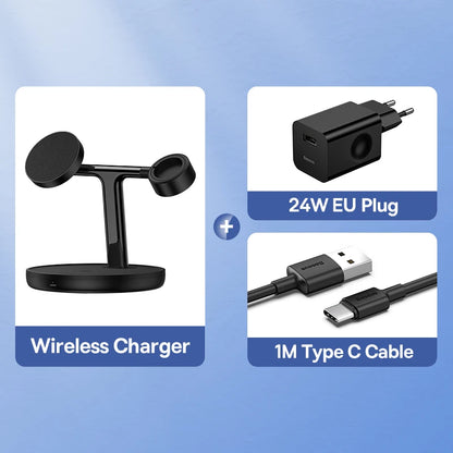 3-in-1 Wireless Charging Station