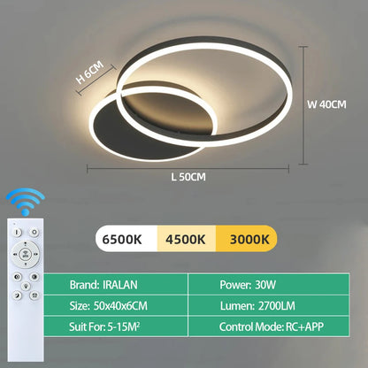 Dimmable LED Ceiling Chandelier