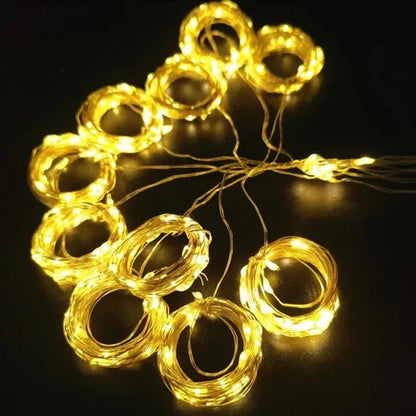 LED Curtain String Lights