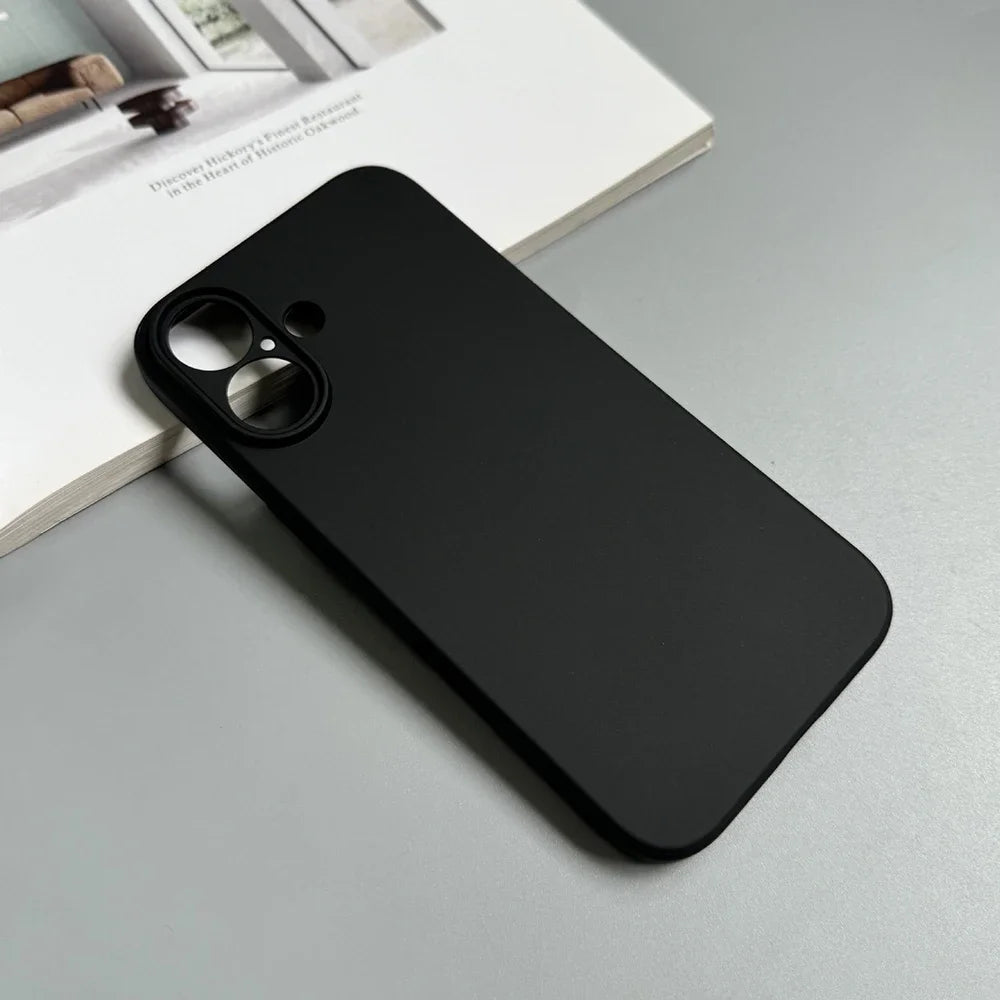 Matte Black Silicone Case