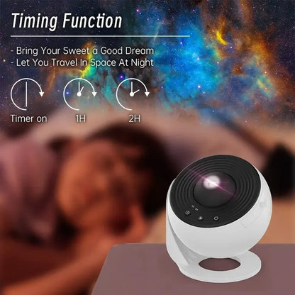 LED Galaxy Projector Night Light