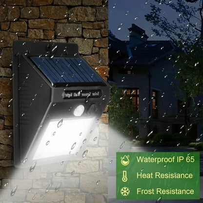 Solar Motion Sensor Wall Light