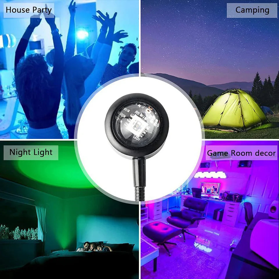 Sunset Glow Projector Lamp