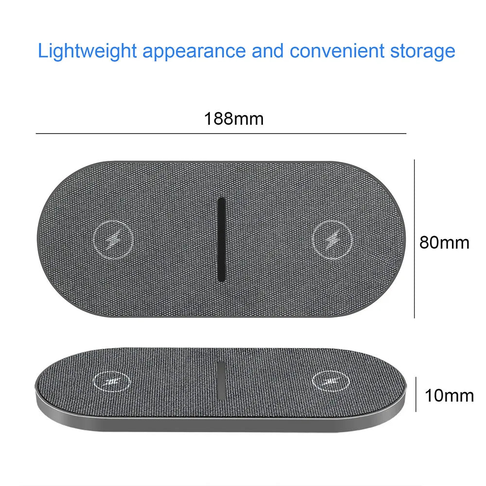 20W Dual Wireless Charger