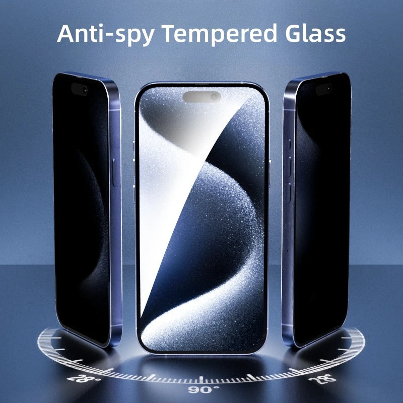 Anti-Spy Tempered Glass Screen Protector