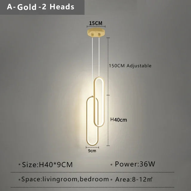 Modern LED Pendant Chandelier