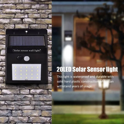 Solar Motion Sensor Wall Light