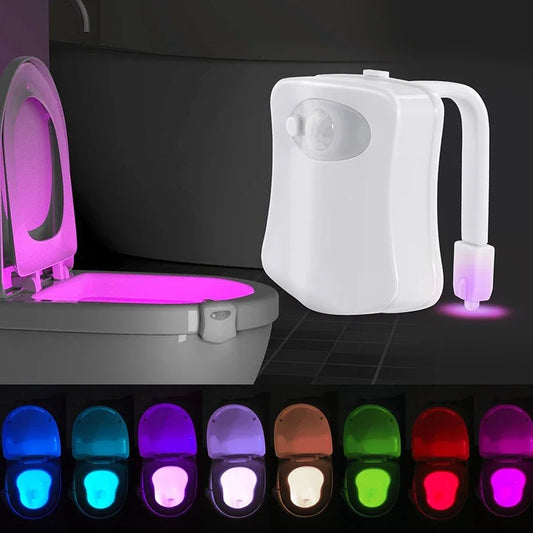 Smart Motion Sensor Toilet Seat Night Light