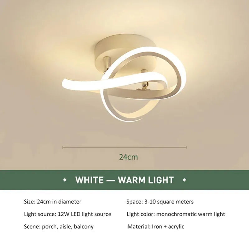 Modern LED Strip Ceiling Light