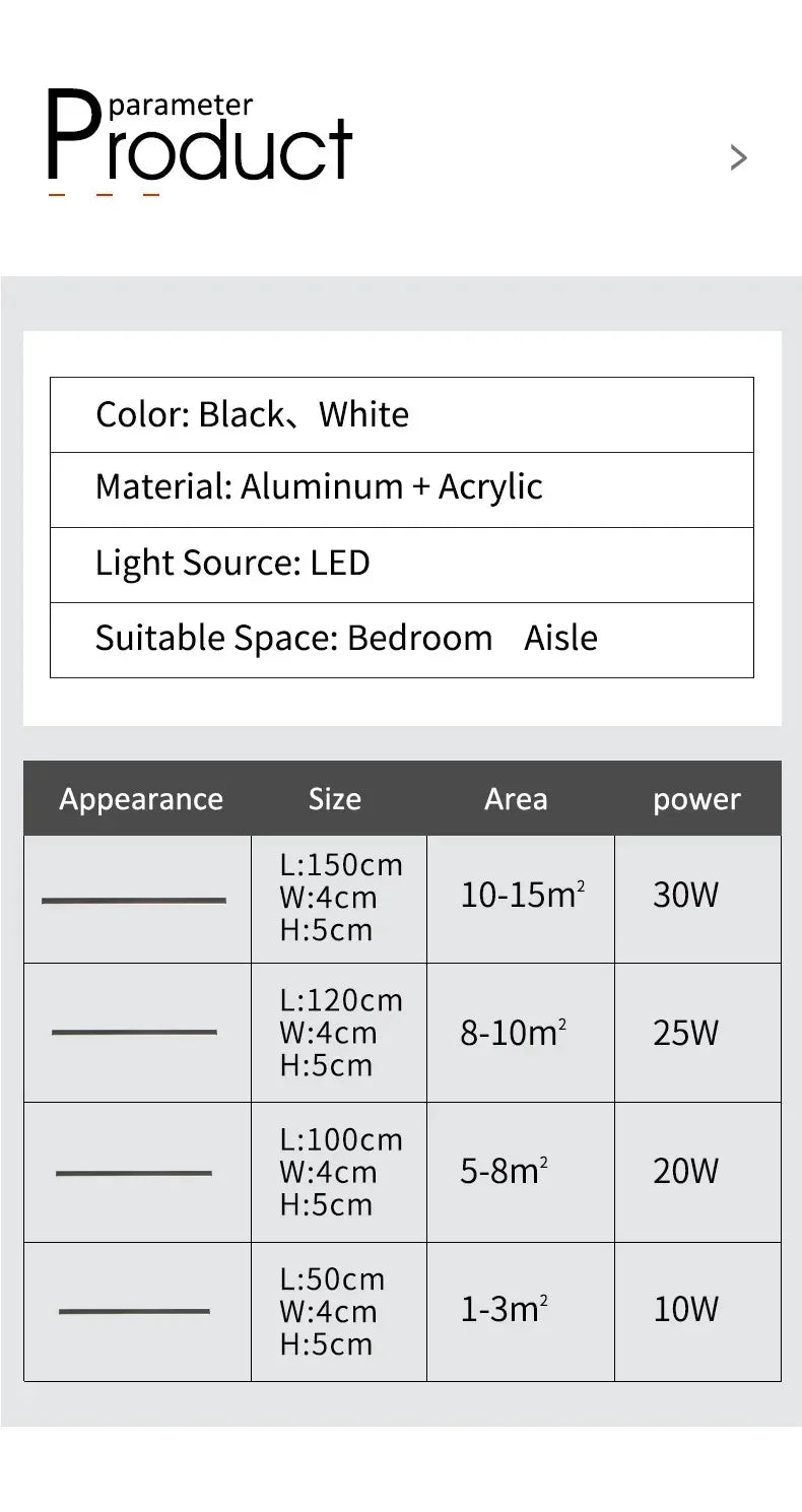 Nordic LED Ceiling Light