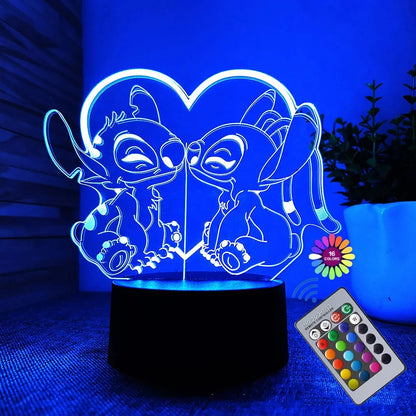 3D Illusion Night Light