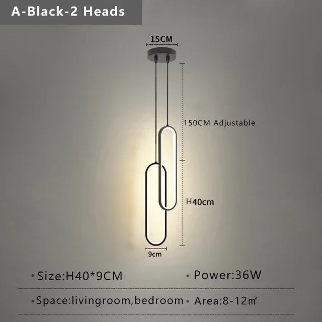 Modern LED Pendant Chandelier