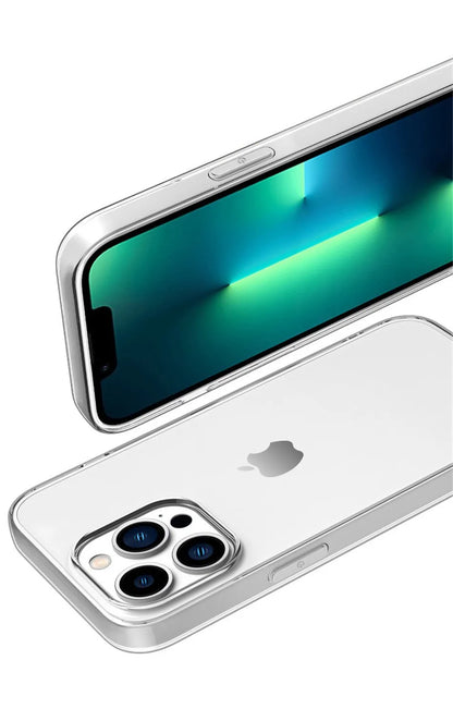 Ultra-Thin Clear Silicone Case for iPhone