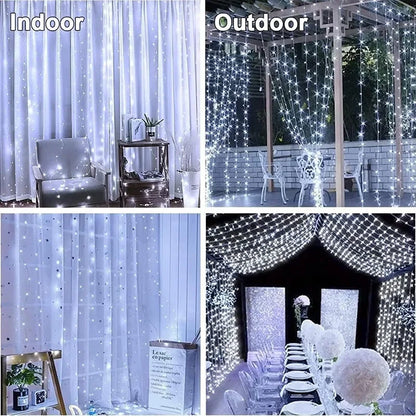 LED Curtain String Lights