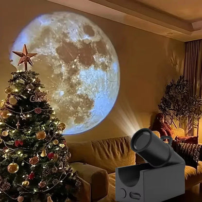 LED Night Light with Earth Planet Projector